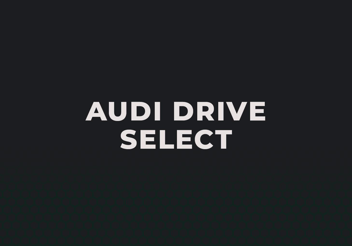 Easy MMI 3G Audi Drive Select Setup for A4, A5, and Q5