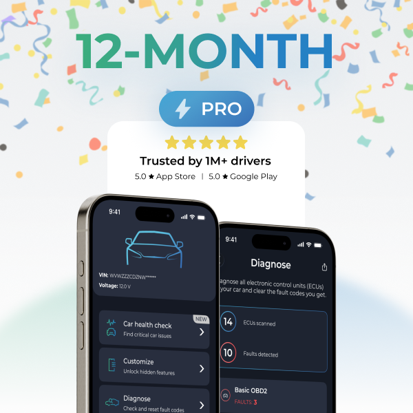 Carista App 12-month subscription
