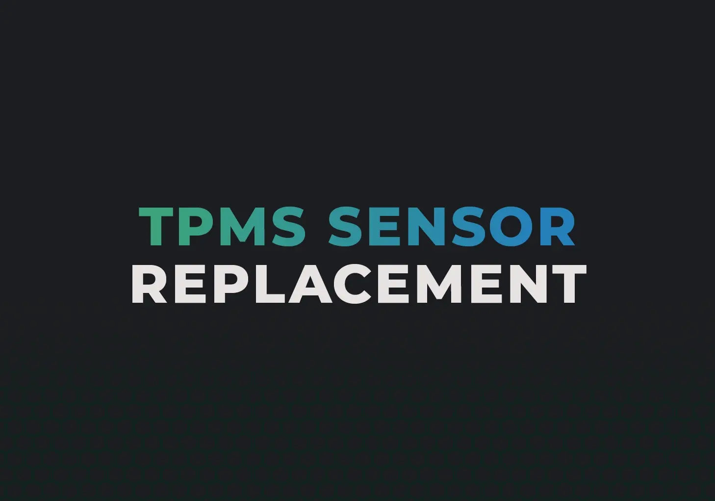TPMS Sensor Replacement: Cost, Procedure, and DIY Guide