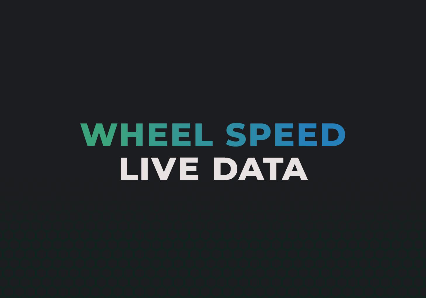 How Wheel Speed Live Data Can Improve Safety
