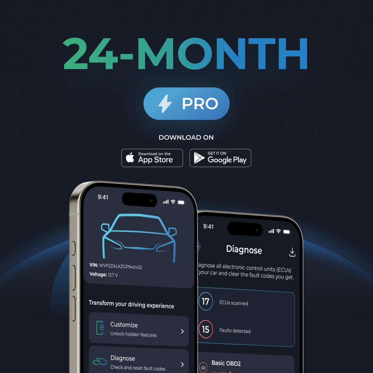 Carista App 24-month subscription